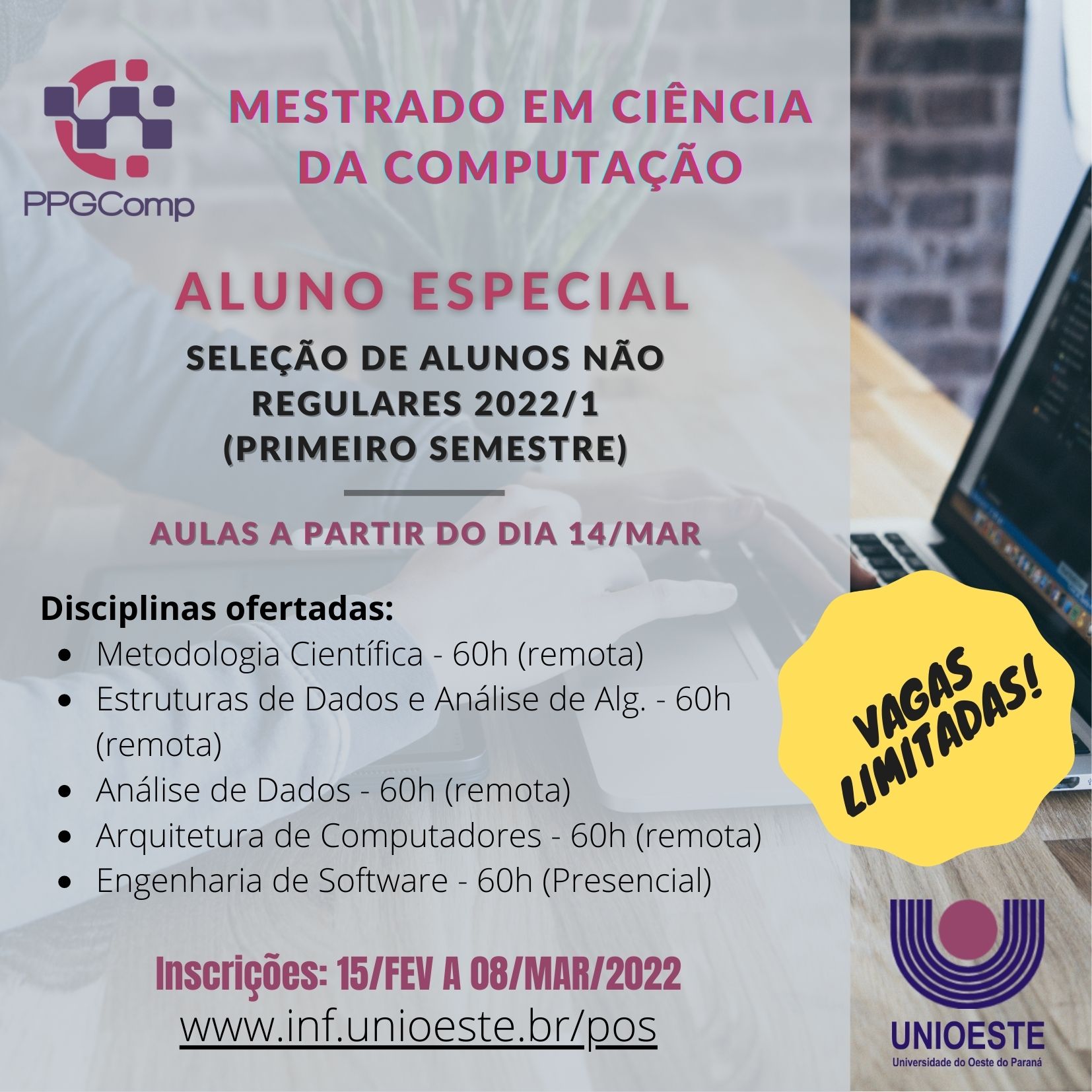 PROFESSOR ADJUNTO A – EDITAL Nº 680/2022 – CIÊNCIA DA COMPUTAÇÃO